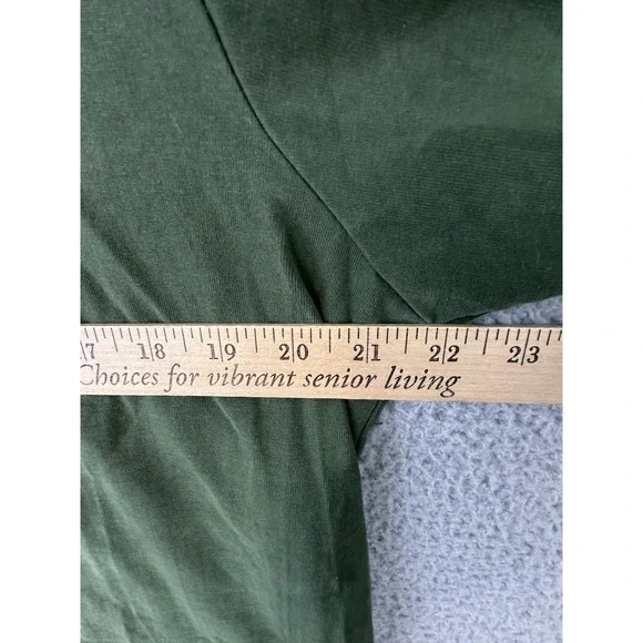 Retro Irish Heritage Collection 3-Button Henley Long Sleeve Shirt Mens L Green - Picture 8 of 10